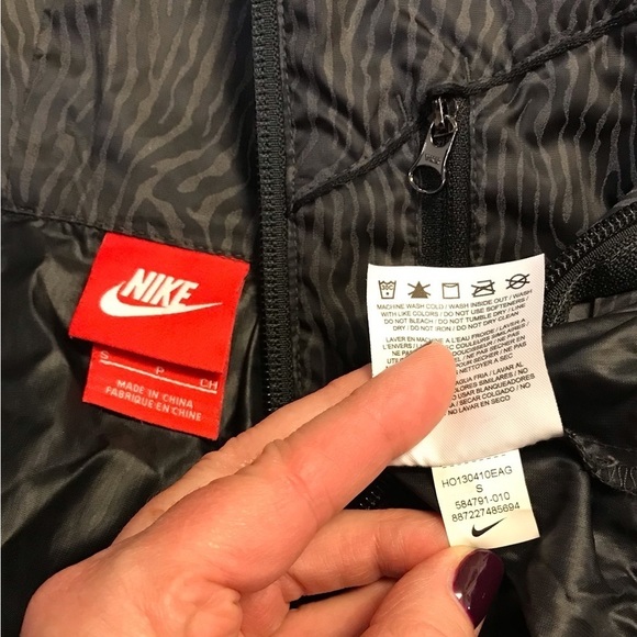 Pre-Loved Nike tunic windbreaker - Picture 4 of 4